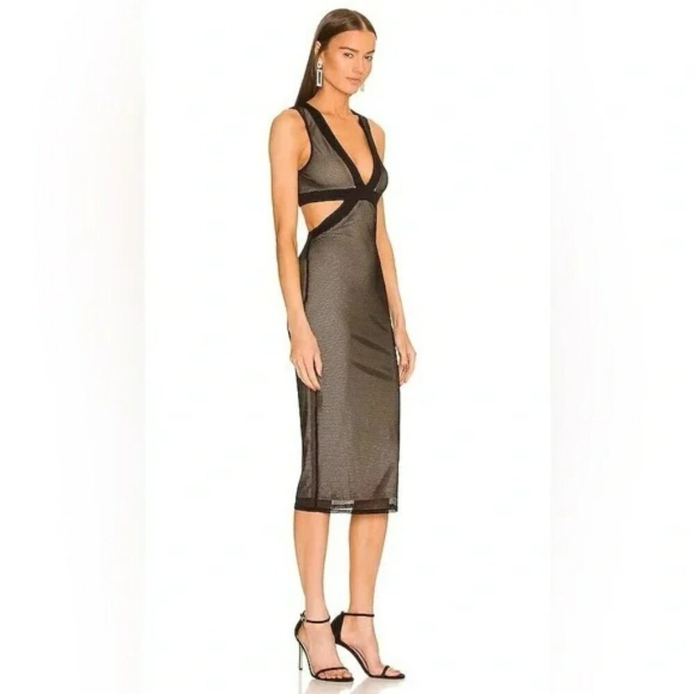 Michael Costello x REVOLVE Rebecca Midi Dress.  SZ S - Picture 2 of 9